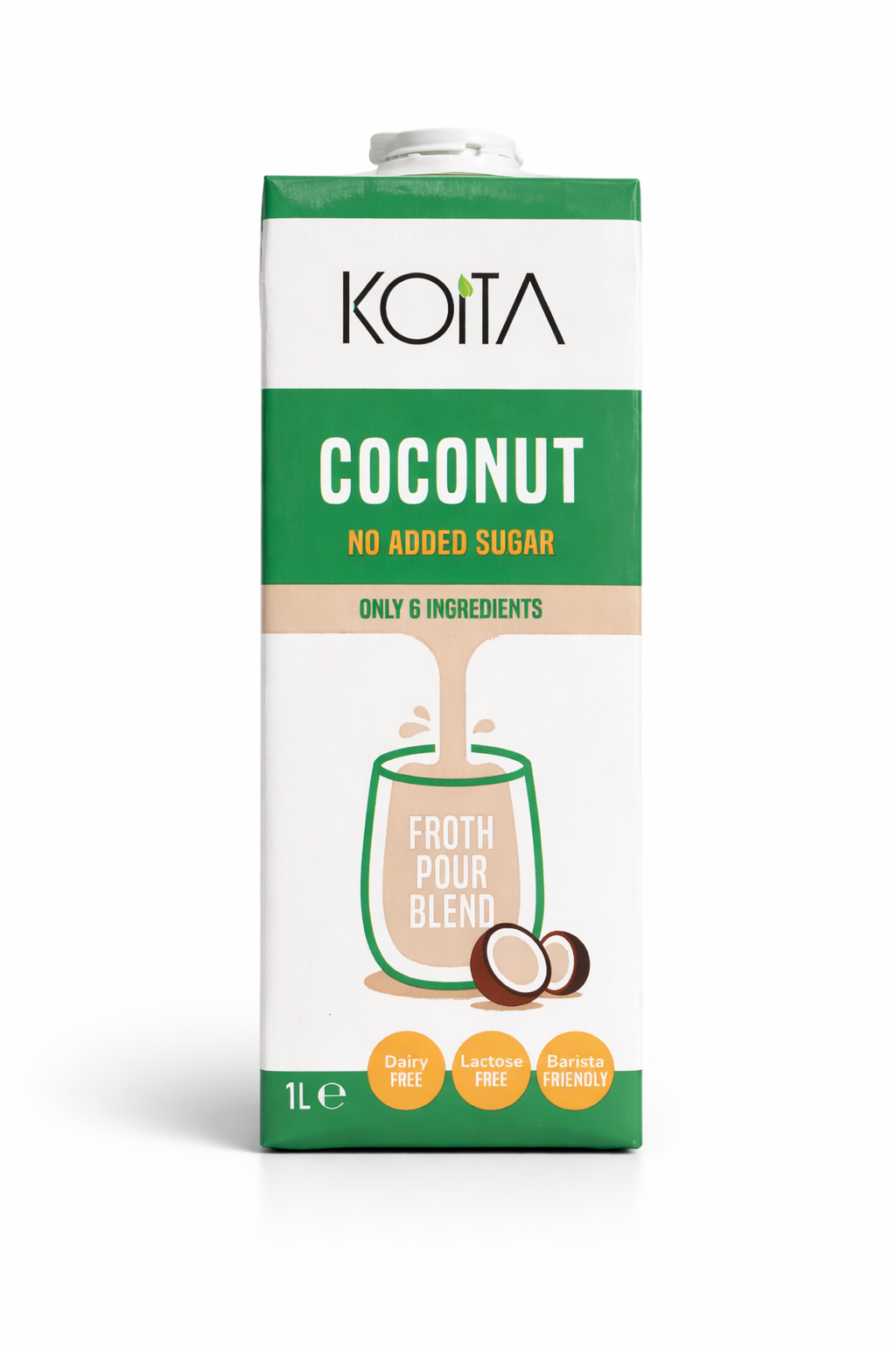 Koita Organic Coconut Milk - No added sugar (1L)