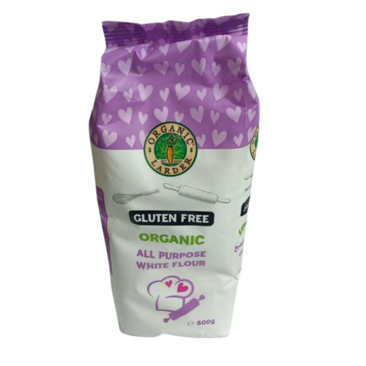 ORGANIC LARDER FLOUR ALL PURPOSE WHITE GLUTEEN FREE (800G)