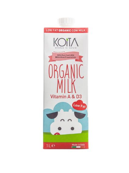 Koita Organic Low Fat Milk ( 1 L)