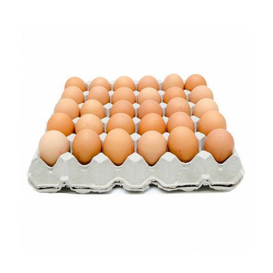 Organic Medium Eggs, Brown - Tray (30 Pcs)
