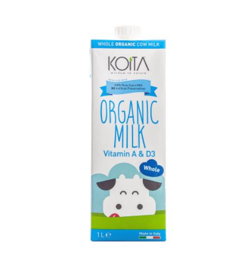 Koita Organic Whole Cow Milk ( 1 L)