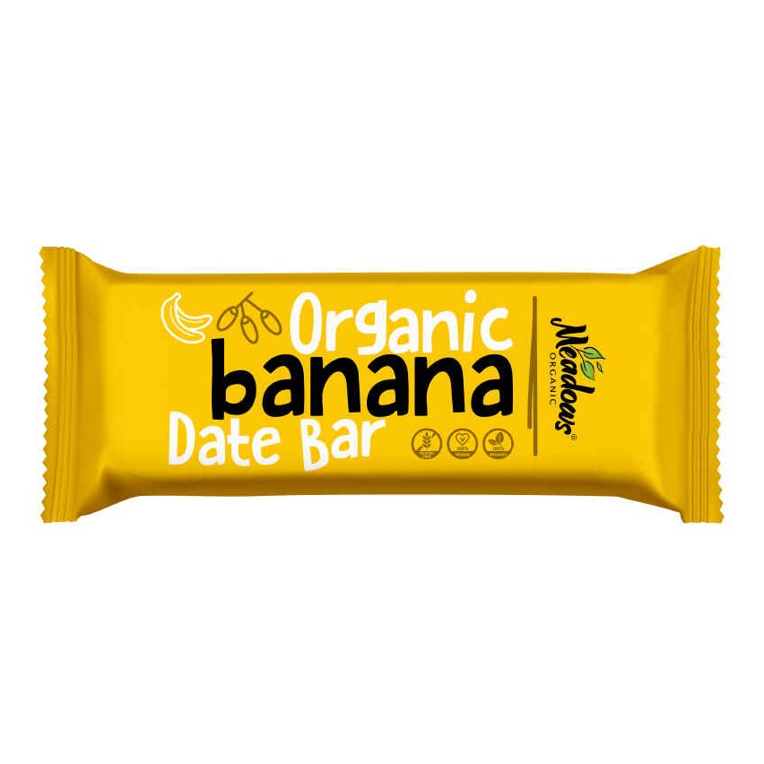 Meadows Organic Banana Date bar - 40G