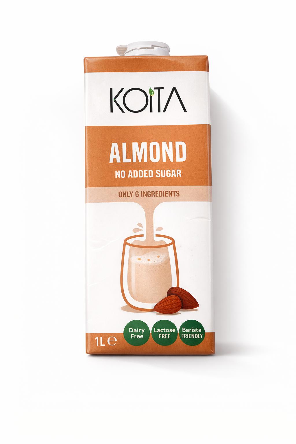 Koita Organic Almond - No added sugar Milk (1L)