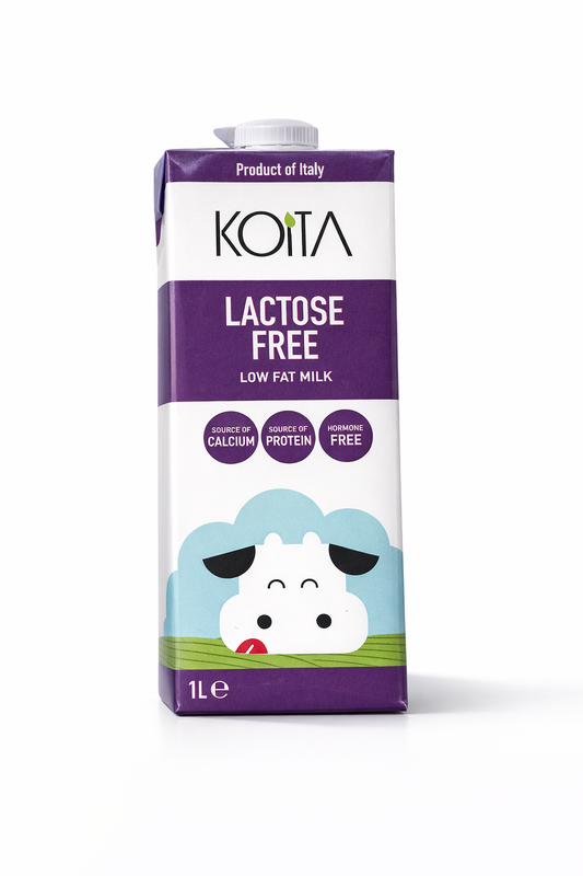 Koita Organic Lactose Free - Low fat Milk (1L)