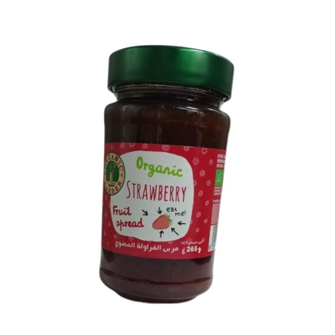 ORGANIC LARDER STRAWBERRY FRUIT SPREAD (265G)