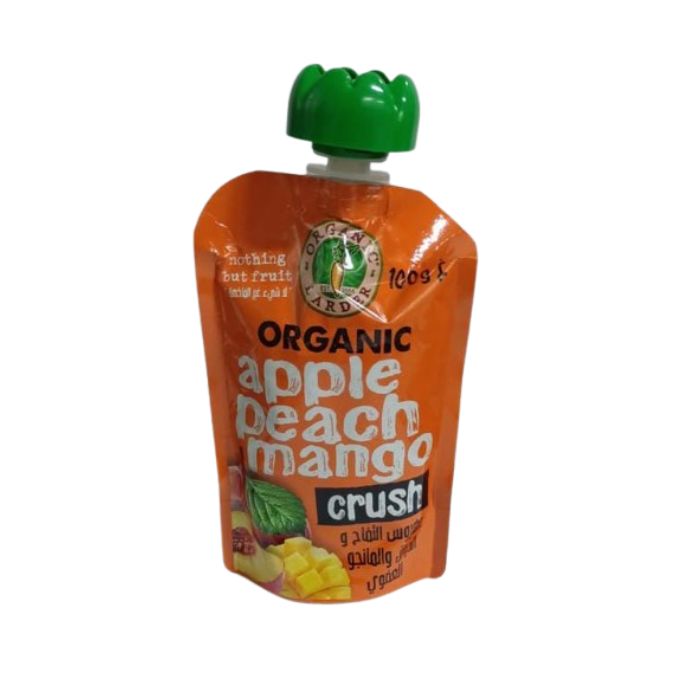 ORGANIC LARDER APPLE PEACH MANGO 100G