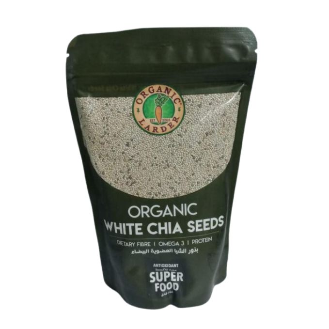 ORGANIC LARDER CHIA SEEDS WHITE (300G)