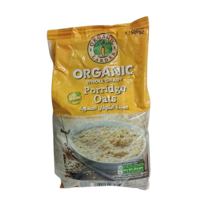 ORGANIC LARDER PORRIDGE OATS (500G)