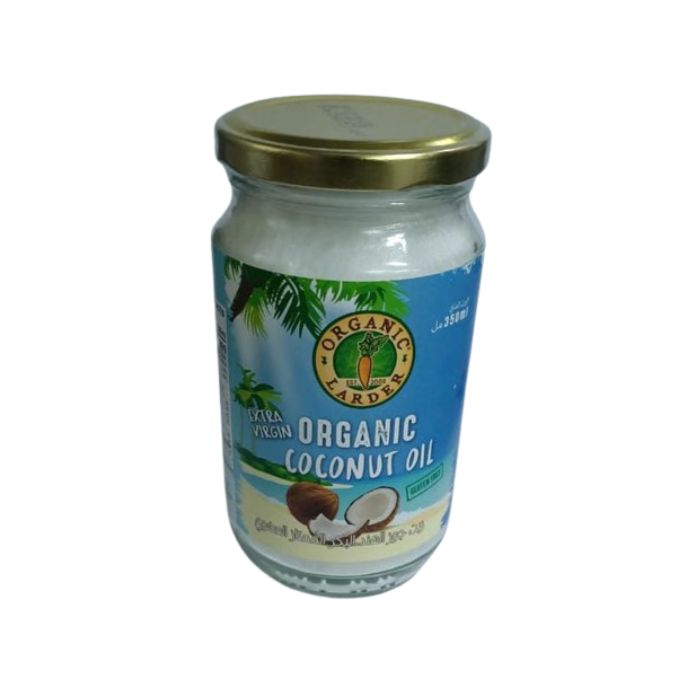 ORGANIC LARDER VIRGIN COCONUT OIL  (350ML)