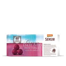 Sekem Organic date bites with hibiscus  - 120g