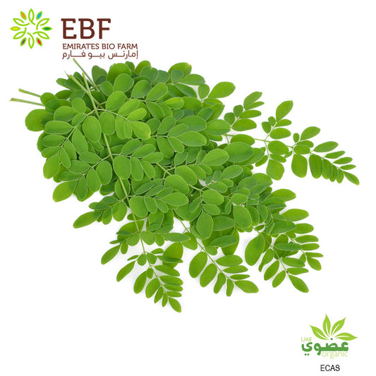 Organic Moringa fresh leaves - bunch (250g)