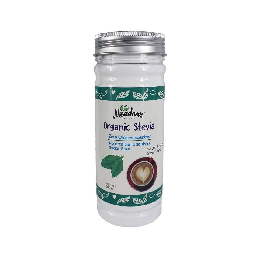 Meadows Organic Stevia 200g