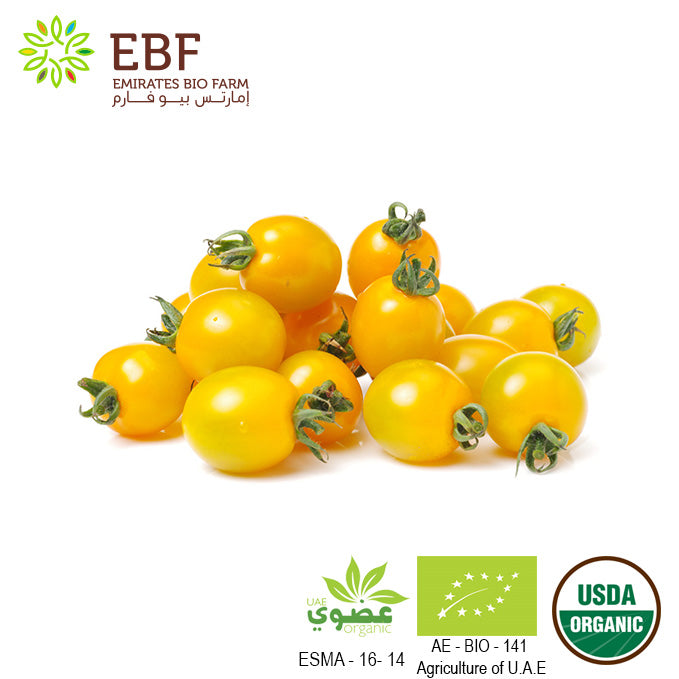 Organic Yellow Round Cherry Tomato (250gm)