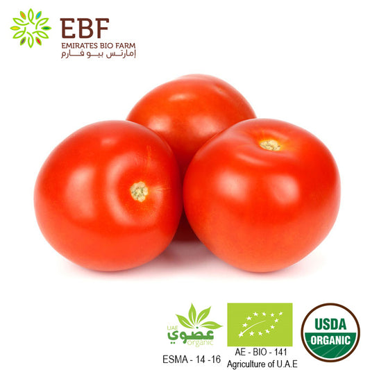 Organic Round Tomato (500gm)