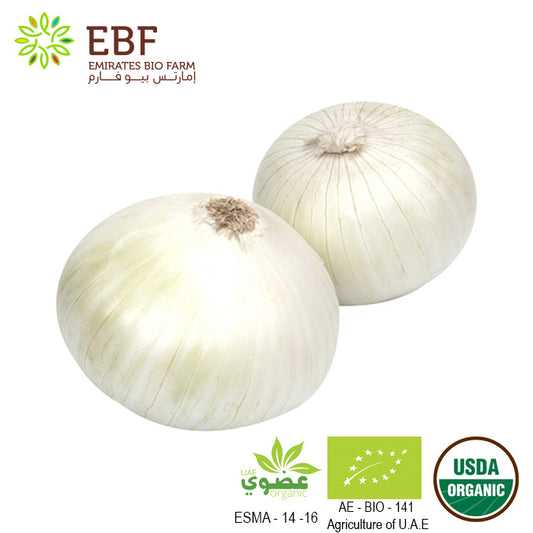 Organic White Onion (500gm)
